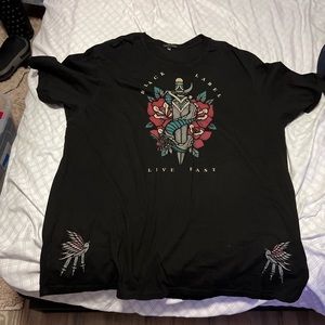 Buckle- black label shirt